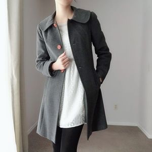 Wool-Cashmere Blend Petite Walker coat  from Ports